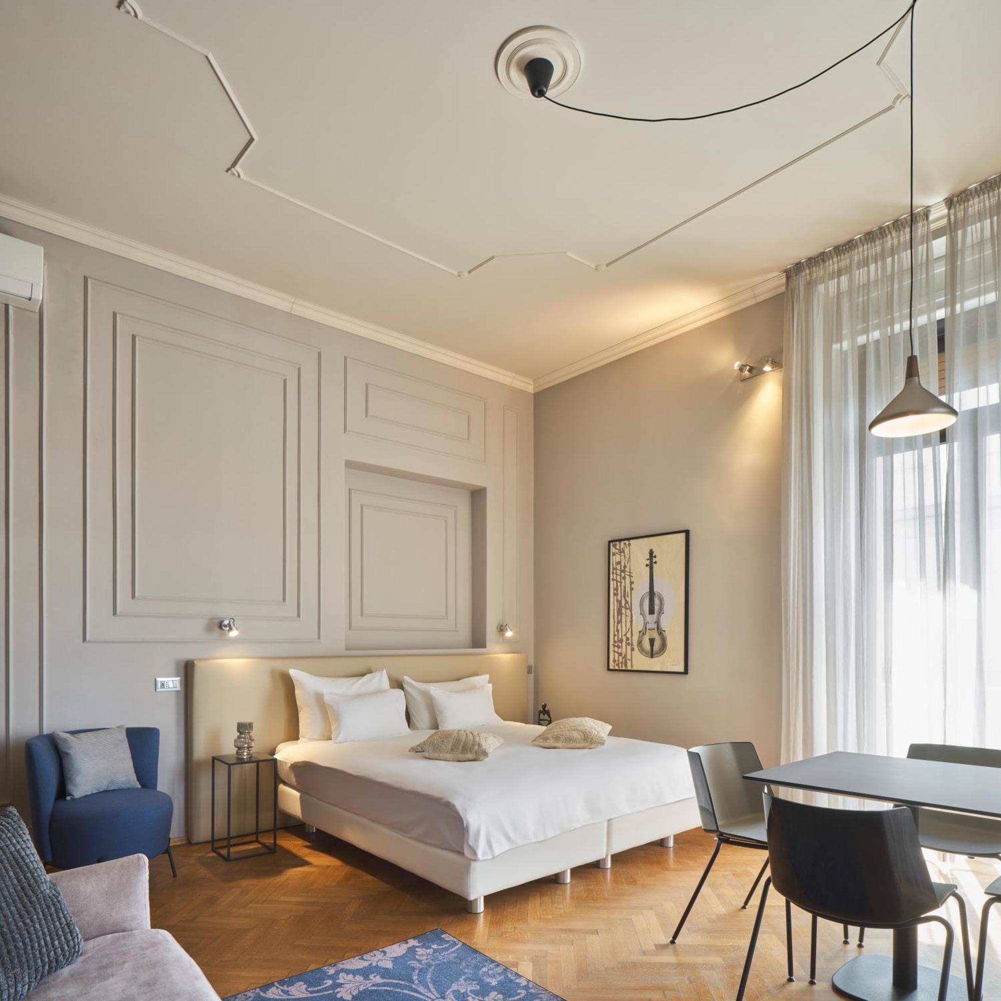 Urbanauts Beletages Sonata Apartment Триест Екстериор снимка